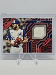 2025 Topps Serie 2 - Chris Sale City Connect Relic Karte CC2-CS - Bild 1 von 2