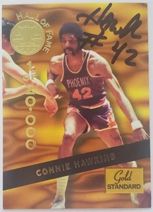 AUTOGRAPHED 1994 Signature Rookies Connie Hawkins - Phoenix Suns AUTO Lakers !!! - Picture 1 of 2