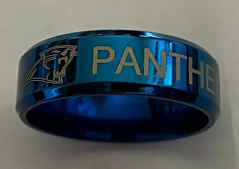 Carolina Panthers Team Titanium Ring, style #1 Cover