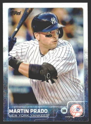Martin Prado #302a 2015 Topps New York Yankees - Image 1 of 2