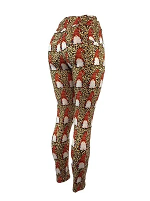 Leggings Suaves Estampado Guepardo Con Gnomos Múltiples Tallas con BOLSILLOS Foto 1 de 4