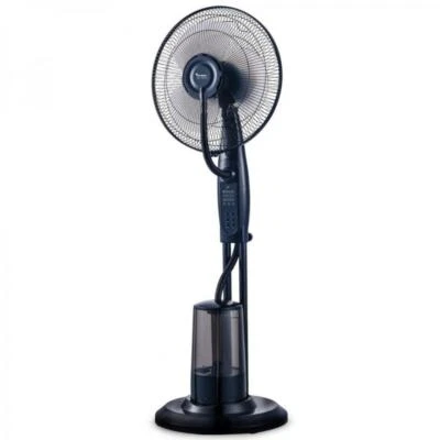 VENTILATORE A COLONNA NEBULIZZATORE ACQUA TIMER DIGITALE UMIDIFICATORE PIANTANA - Immagine 1 di 4