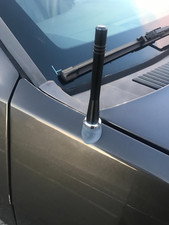 4 inch " Short Black Aluminum Antenna Mast for Jeep Grand Cherokee 2005-2010 New