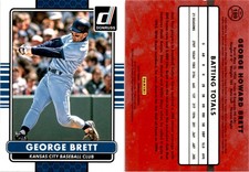 2015 Donruss GEORGE BRETT Baseball Card 189 Kansas City Royals