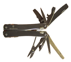 "VICTORINOX" 3.0227.L Swiss Army Silver Swisstool Spirit XC con bolsa - Imagen 1 de 14