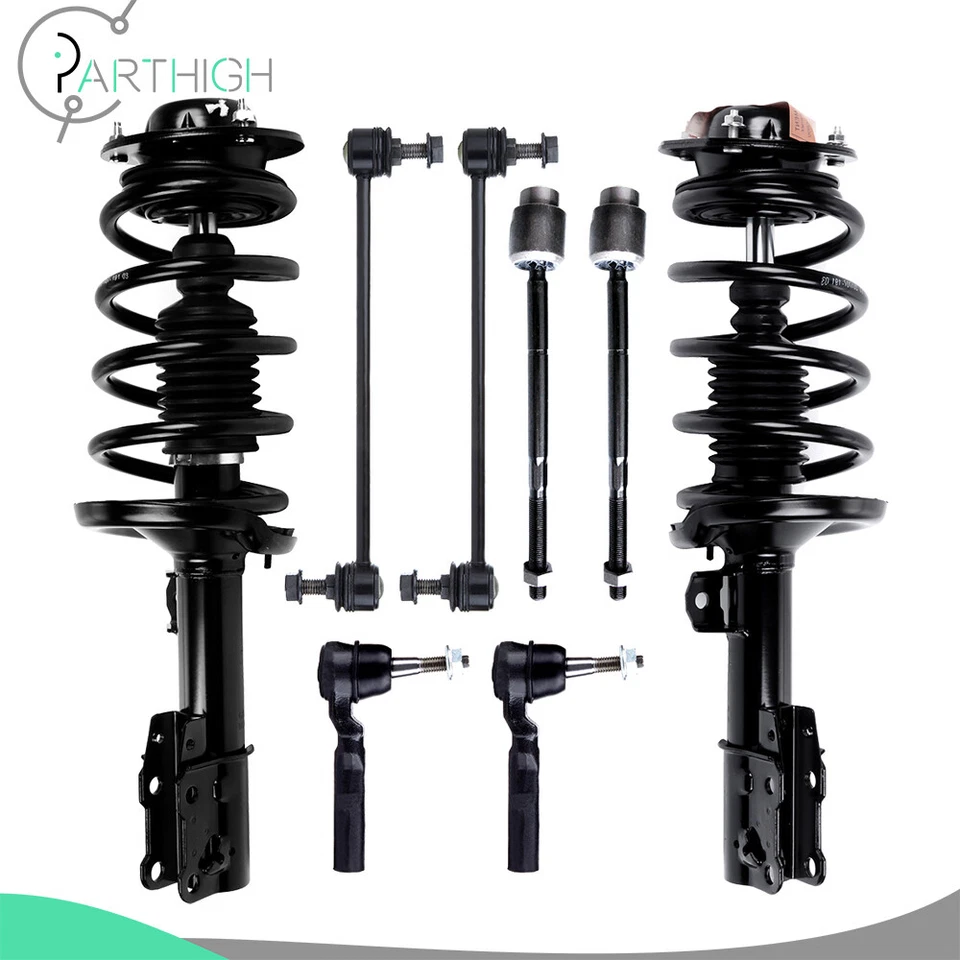 For 2005-2010 Pontiac G6 Front Complete Struts Sway Bars Tie Rods End Links Kit Foto 1 de 4