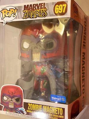 Funko Pop! Marvel Zombies Magneto #697 10” exclusivo de Walmart con protector pop Foto 1 de 4