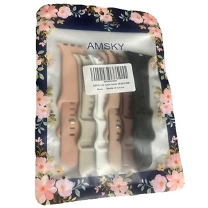 Amsky 6 Pack Watch Bands Compatible W/ Apple Watches 38/40/41mm - Zdjęcie 1 z 1