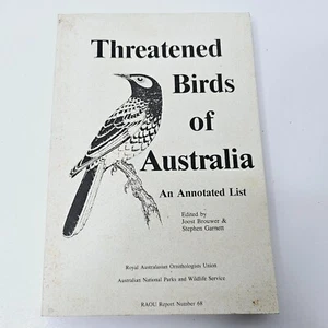Aves amenazadas de Australia una lista anotada Joost Brouwer tapa dura - Imagen 1 de 22