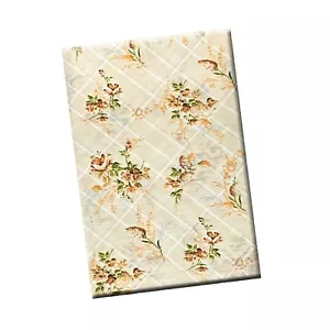 Thomaston, New Era, Beige, Arancione, Bianco Stampa Floreale, Completo Lenzuolo Piatto - Foto 1 di 3