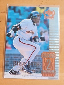 Barry Bonds 1999 UpperDeck Century Legends Silver 