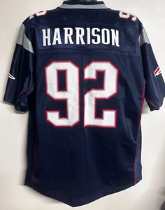 NFL New England Patriots #92 Rodney Harrison Football Jersey Men's SZ: L - Used - Bild 1 von 12