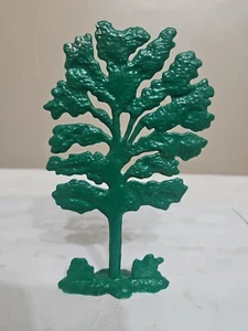 Marx 1950s Wild Animal Jungle Play Set 3716 Rare Plastic Cottonwood Tree 6" - Picture 1 of 7