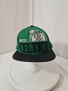 Boston Celtics New Era 9FIFTY NBA Hardwood Classics BIG LOGO Snapback Cap Hat - Picture 1 of 10