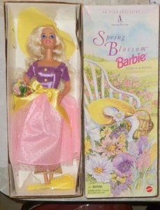 Muñeca Barbie Mattel 1995 Avon exclusiva Spring Blossom #15201 en caja original - Imagen 1 de 14