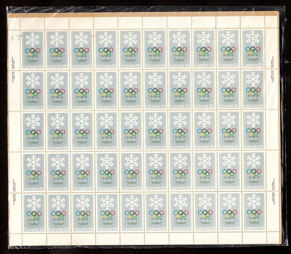 NO 689, WINTER OLYMPICS 1976, UNFOLDED SHEET NH - Image 1 of 1
