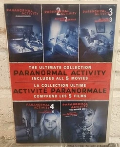 Paranormal Activity 5 DVD Box Set Bilingual Part 1 2 3 4 5 - Picture 1 of 12