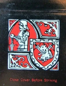 KNIGHT ON MATCHBOOK MATCHCOVER: RED KNIGHT (YARMOUTH, NOVA SCOTIA) -E13 - Picture 1 of 3