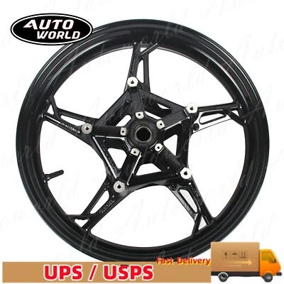 Llanta delantera 17x3,5"" para BMW S1000RR S1000XR S1000R 2025 negro brillante Foto 1 de 4