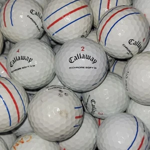 48 pelotas de golf Callaway Triple Track Mix cromadas suaves usadas CS/X/XLS - 3A grado AAA - Imagen 1 de 8