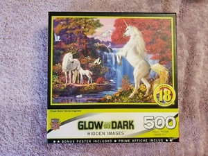 NEW SEALED 500 Piece Puzzle Dream World Glow In The Dark Hidden Images - Picture 1 of 6