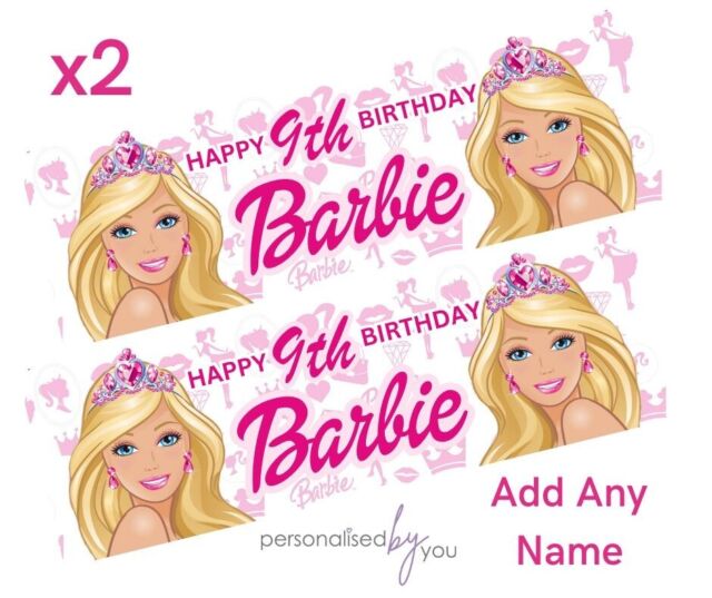 Banner Aniversário Infantil Barbie