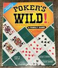 Jeu de cartes Pokers Wild Family : divertissant tout neuf ! Neuf dans sa boîte ! Scellé !