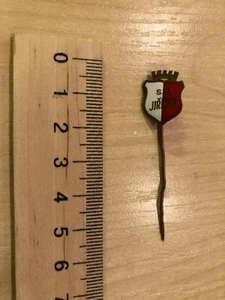 old used football pin \ badge Jirkov Czech - Picture 1 of 1