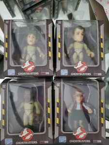 The Loyal Subjects Ghostbusters Ray Winston Venkman Janine 4 Figure Lot READ - Picture 1 of 3