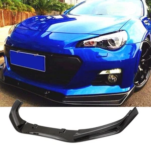 For Subaru BRZ Toyota 86 Scion FR-S 12-16 Real Carbon Front Bumper Lip Splitters - Picture 1 of 10