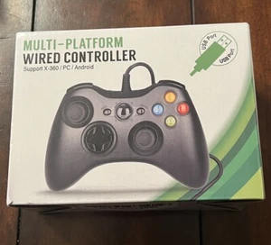 Controller cablato multipiattaforma - supporta X-360/PC/Android - cavo 7 piedi - nuovo con scatola - Foto 1 di 4