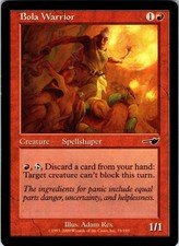 Bola Warrior (x4) - Nemesis - MTG