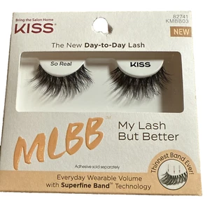 KISS My Lash But Better, False Eyelashes, 'So Real', 12 mm, Includes 1 Pair Of - Picture 1 of 2