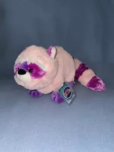 RARO NUOVO CON ETICHETTE Ritirato Webkinz Raccutie By Ganz - HM753 Raccoon Pink HTF come nuovo codice NUOVO - Foto 1 di 13