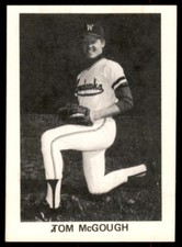 1976 TCMA Minor League Tom McGough (A) Williamsport Tomahawks #10