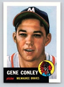 1991 Topps Archives The Ultimate 1953 Set   #215 Gene Conley FREE SHIPPING! - Picture 1 of 2