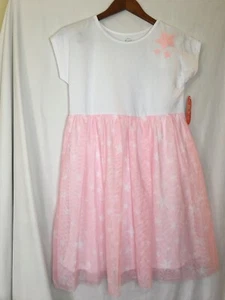 NWT Wonder Nation Sequin Star Tulle Tutu Dress Girls Pink U pick Many Sizes - Picture 1 of 4