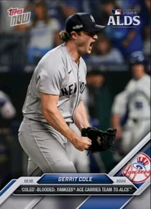 MLB Bunt Topps Now 10.10 New York Yankees Gerrit Cole ALCS | DIGITAL CARD - Picture 1 of 2
