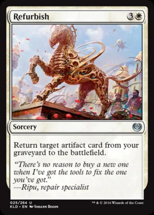 Refurbish -Foil Light Play MTG Kaladesh - Image 1 of 1