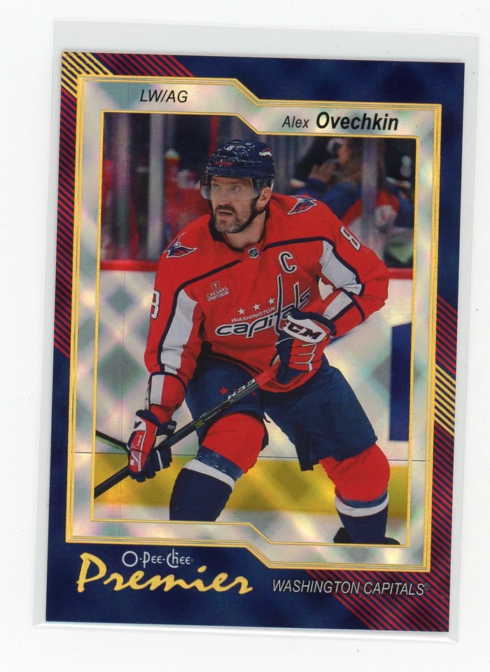 2023-24 O-Pee-Chee #P-31 Alex Ovechkin Premier Diamond Rainbow /75 HOF - Image 1 of 1