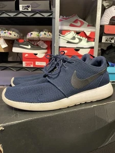 Sz 9 - Nike Roshe One Run Midnight Navy Men’s Sneakers 511881-405 - Picture 1 of 11
