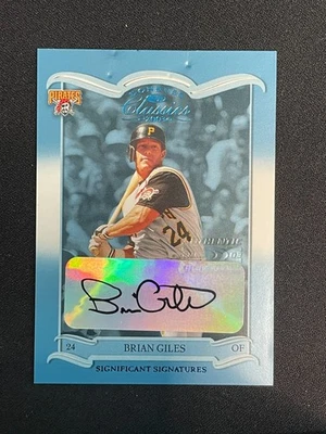 Brian Giles 2003 Donruss Classics #82 Significant Signatures /25 SP - Image 1 of 2