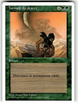 MTG Magic the Gathering Forth Edition Desert Twister - Image 1 of 4