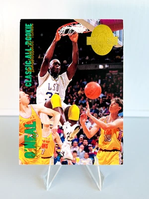 1993 Classic Four Sport Shaquille O'Neal - Gold Foil Rookie LSU #315 Legend🔥 - Image 1 of 2