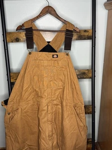 Dickies Thermal Lined Bib Overalls 3XL Heavyweight - Picture 1 of 5