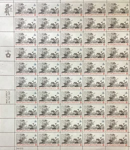 Full Sheet of 8 Cent 1973 Colonial Communications Pamphletter SC# 1477  MNH - Picture 1 of 1