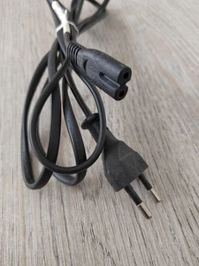 Câble d'Alimentation universel - Prise Secteur 2 Broches 220V - Zdjęcie 1 z 1