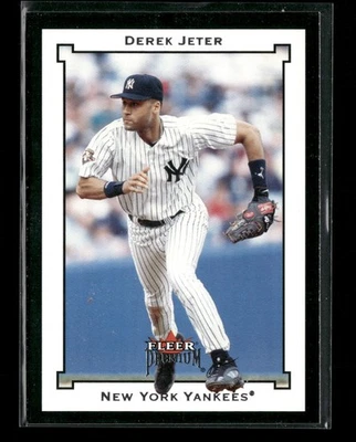 2002 Fleer Premium #2 Derek Jeter New York Yankees - Image 1 of 2