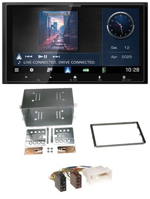 Kenwood Bluetooth 2DIN USB DAB MP3 Autoradio für Kia Optima Magentis 05-10 - Bild 1 von 4