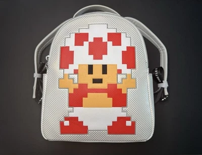 Mochila Danielle Nicole Super Mario Toad Nintendo Foto 1 de 4